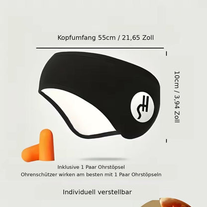 Schlaf- und Ohrenmaske Innenpolsterung im Detail