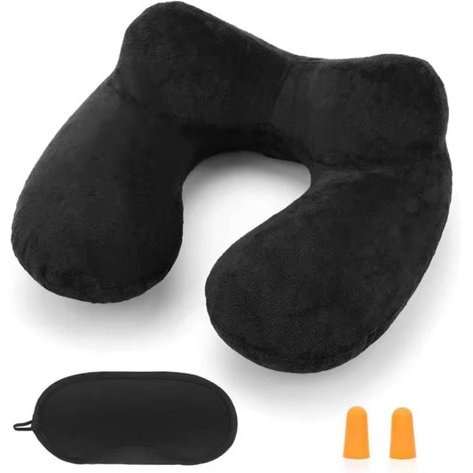 Aufblasbares Reisekissen mit Nackenstütze von FitMoreBags